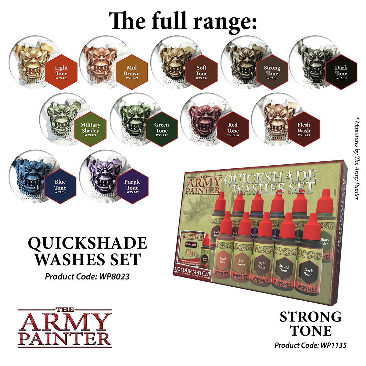 Warpaints Washes - Quickshade Strong Tone