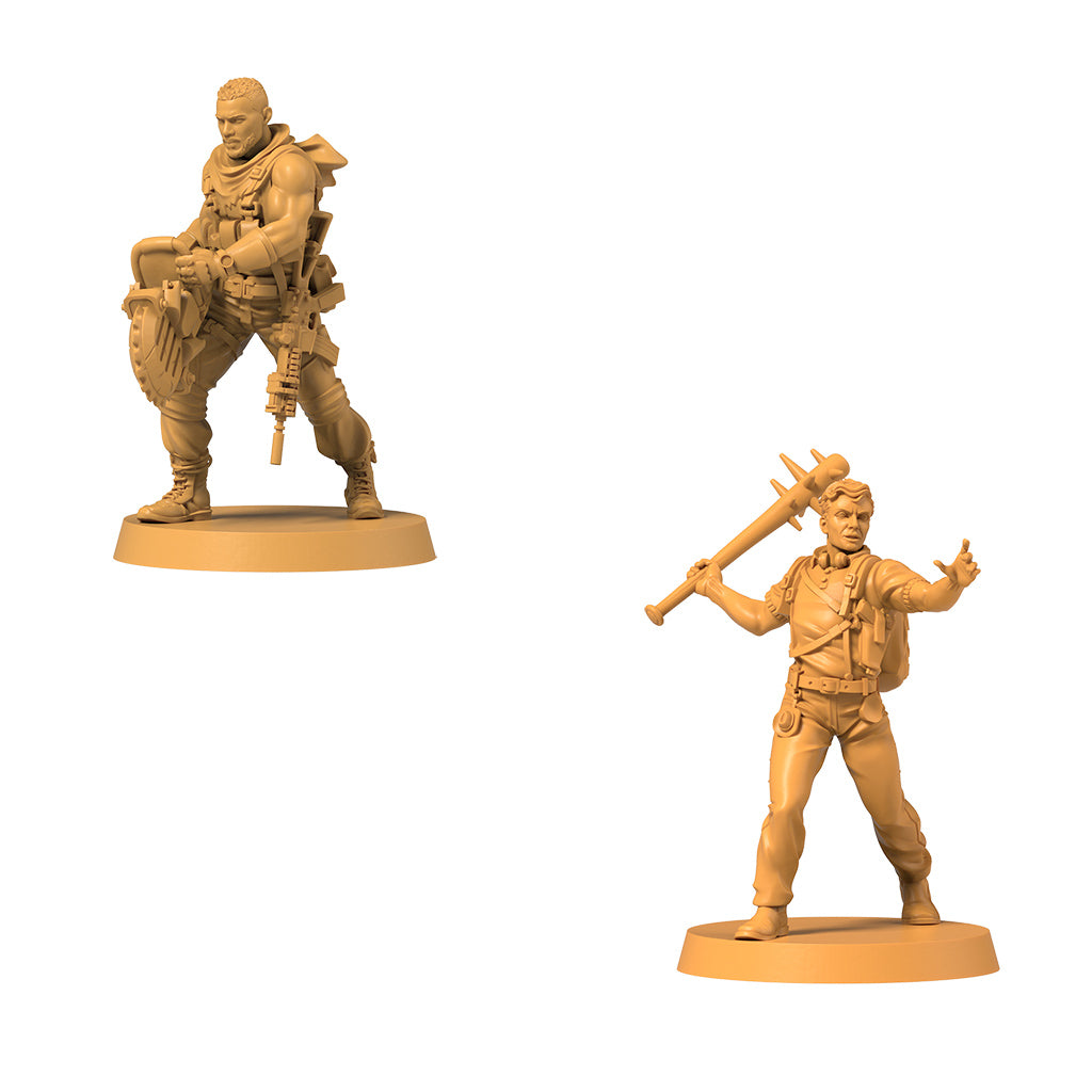 Zombicide: Army of the Dead character miniatures