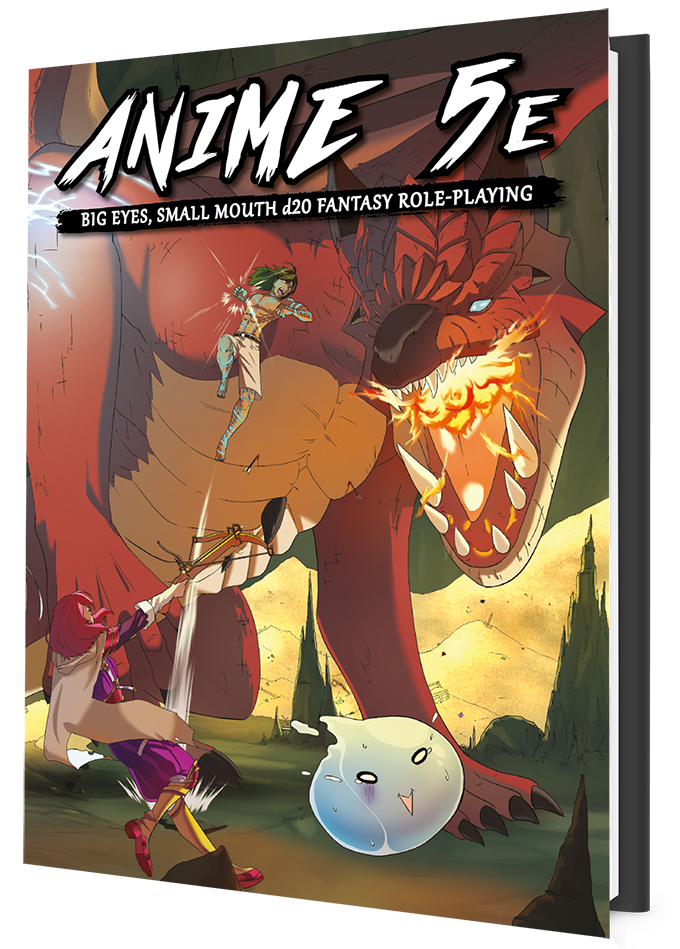 Anime 5e - Fifth Edition Fantasy Role-Playing Adventures | Elderwoods