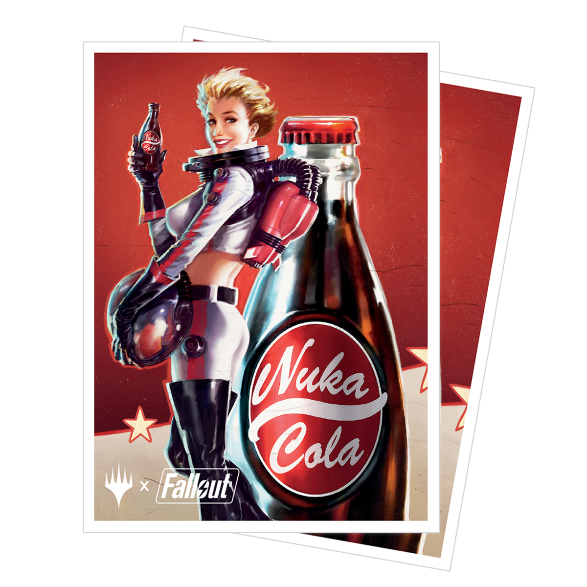 Fallout® Nuka-Cola Pinup 105ct APEX™ Deck Protector Sleeves for Magic: The Gathering | Elderwoods