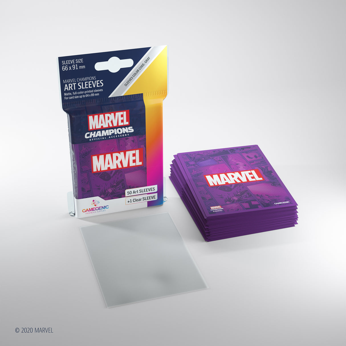 Marvel Champions Sleeves: Marvel Purple
