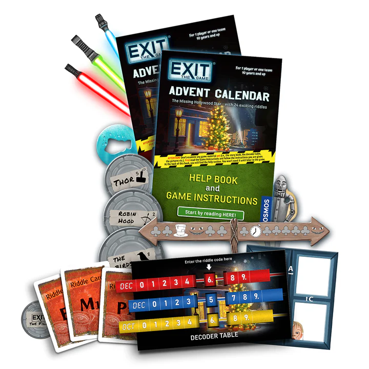 Exit: Advent Calendar - The Missing Hollywood Star