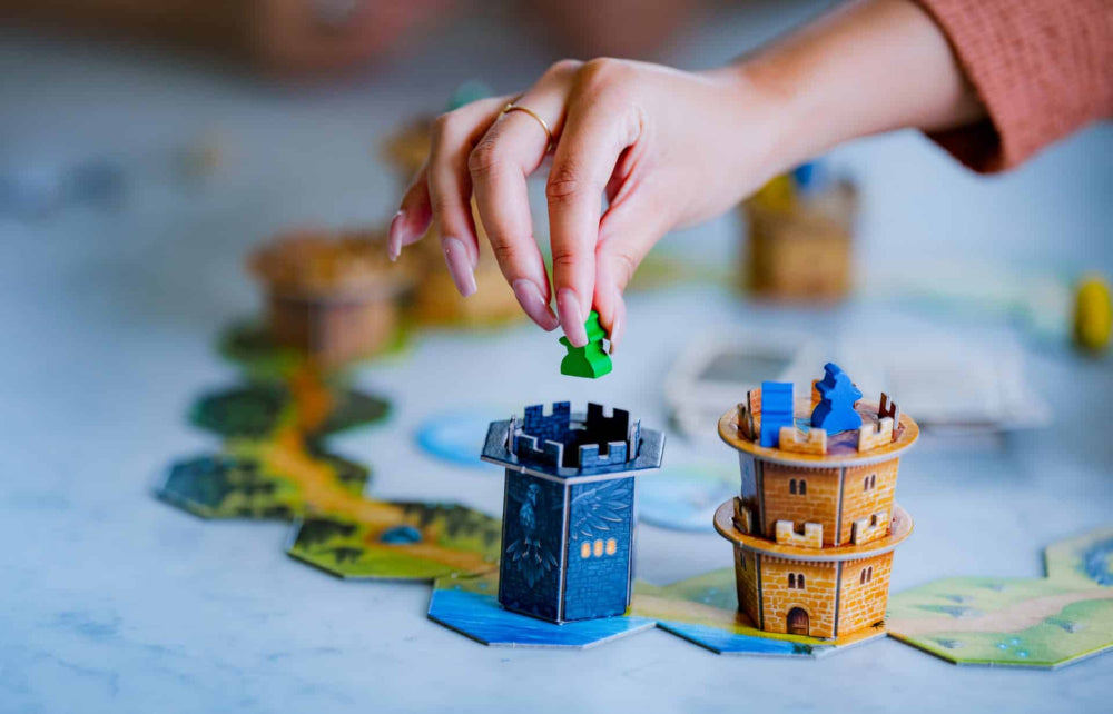 Wandering Towers tower stacking mechanics