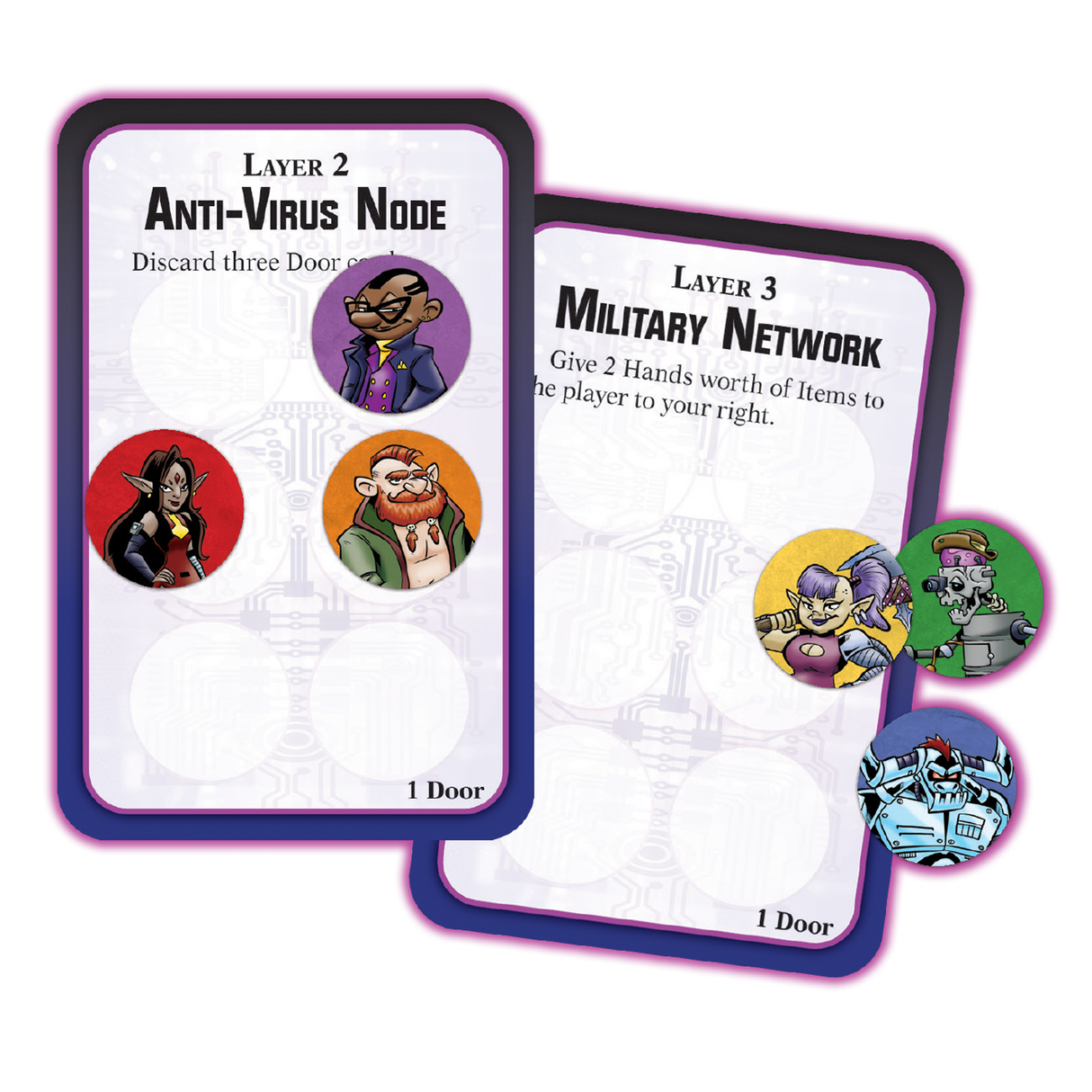 Munchkin Shadowrun game box showing cyberpunk fantasy artwork