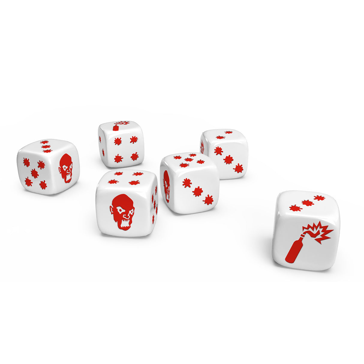 Zombicide: Black & White Dice Pack