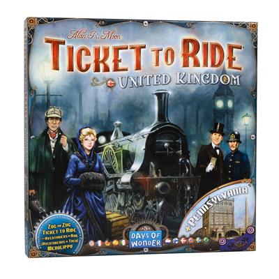 Ticket to Ride: United Kingdom board game | Elderwoods