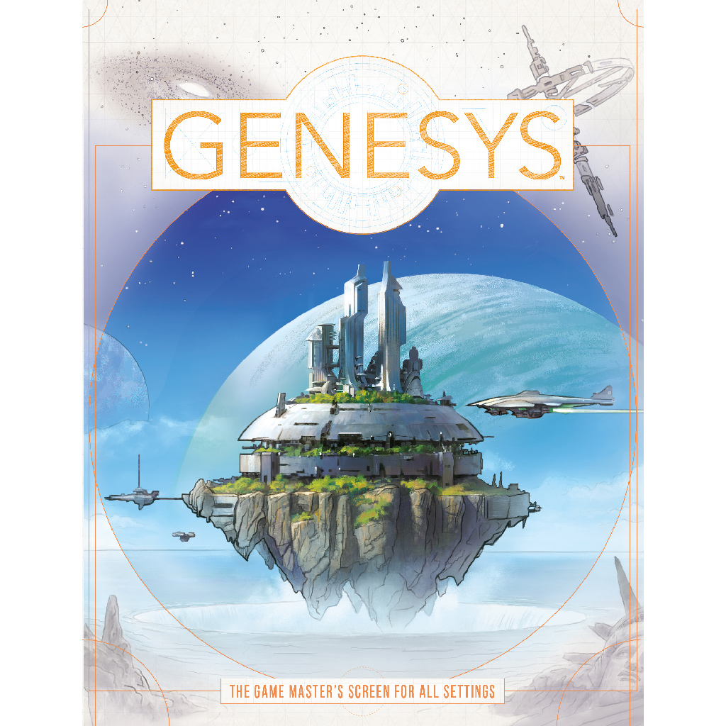 Genesys: Game Master's Screen RPG setup and display