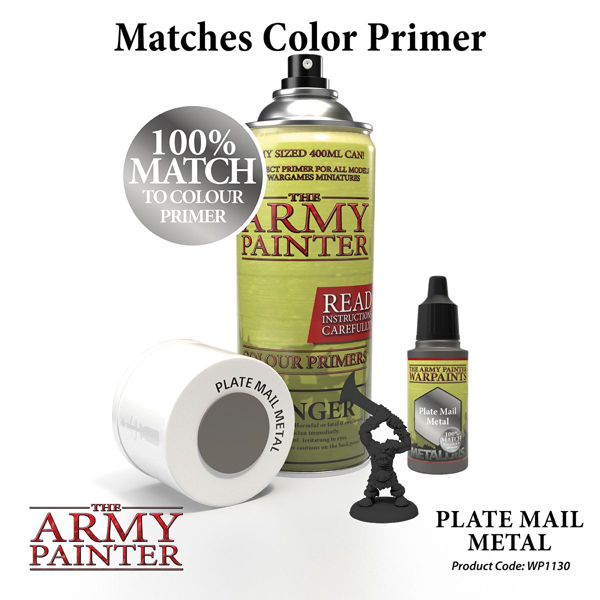 Warpaints Metallics - Plate Mail Metal