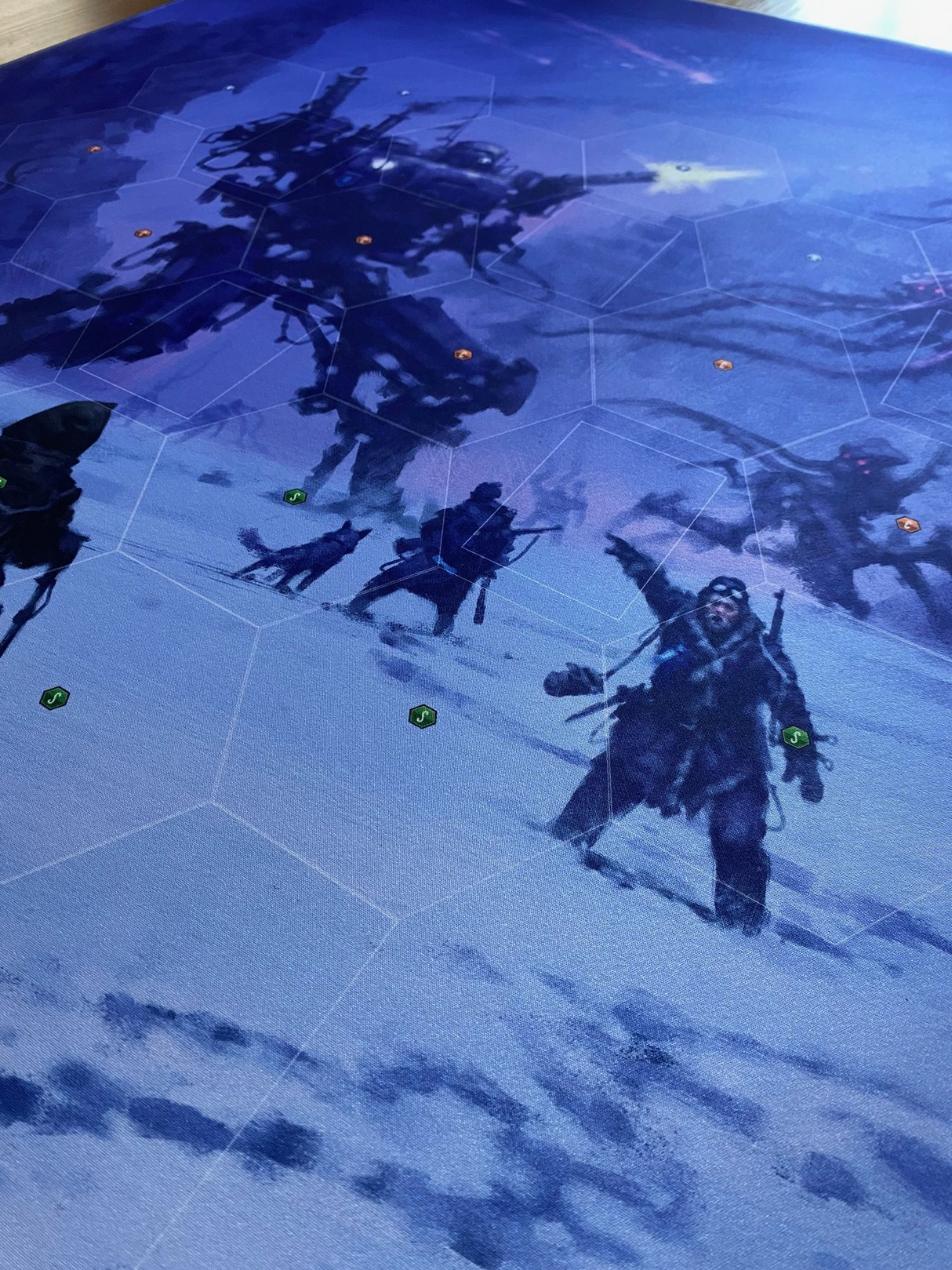 Expeditions - 3' x 3' Natural Rubber Playmat detailed artwork