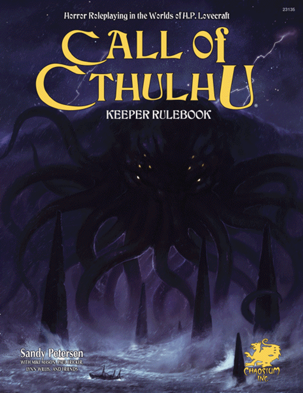 Call of Cthulhu RPG: 7th Edition Hardcover Keeper Rulebook | Elderwoods