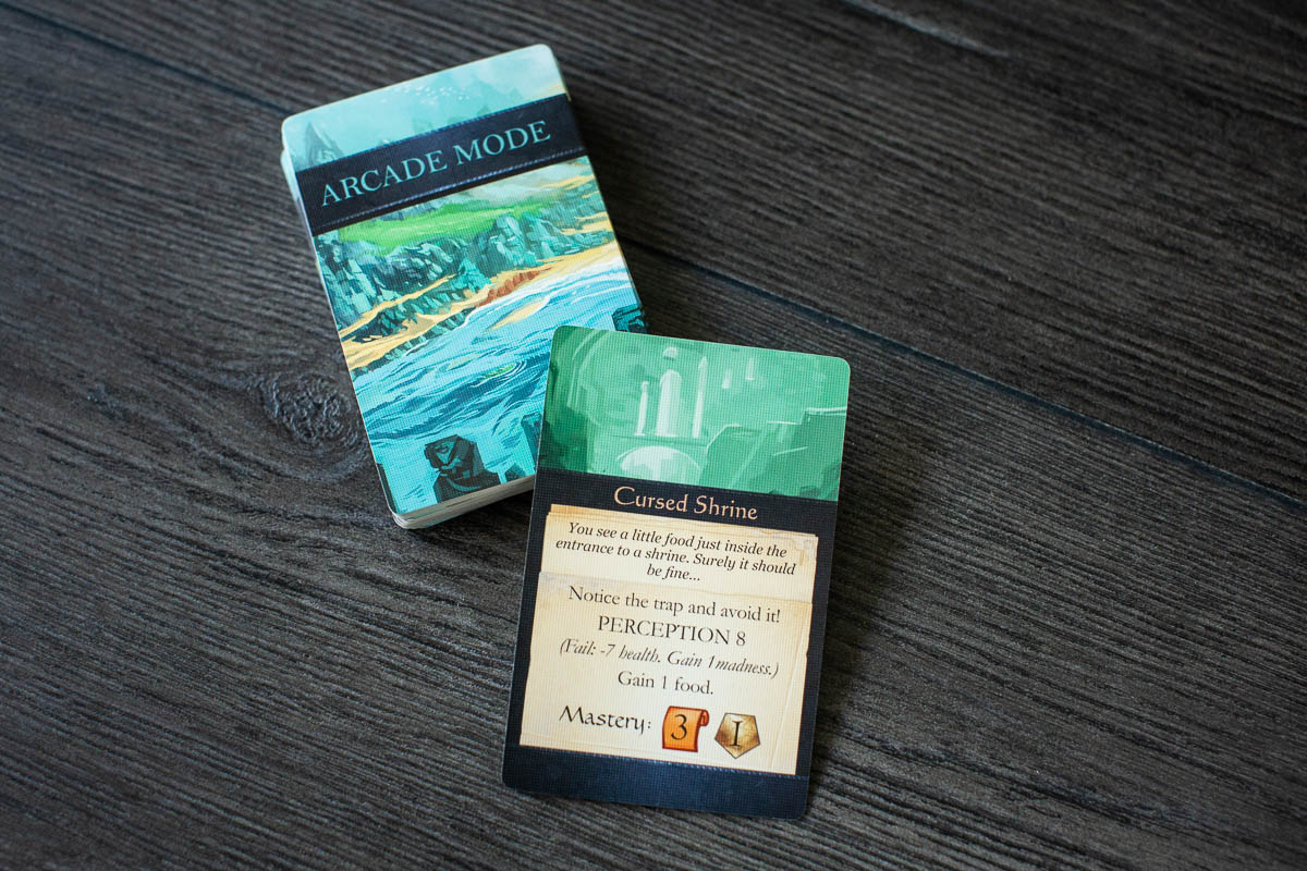 Sleeping Gods: Tides of Ruin game components and exploration map