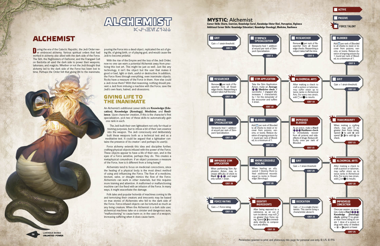 Star Wars - Force and Destiny RPG: Unlimited Power