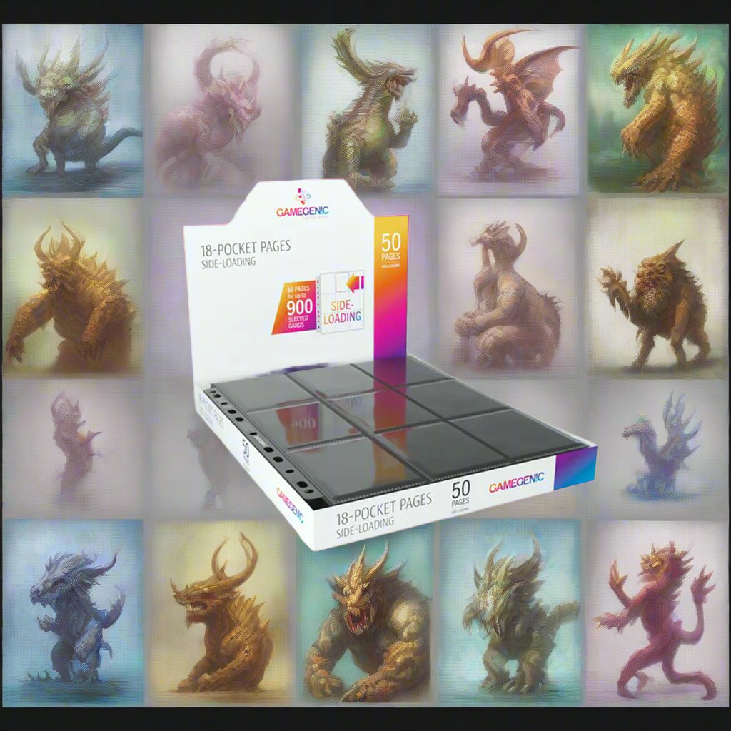 18-pocket pages gamegenic