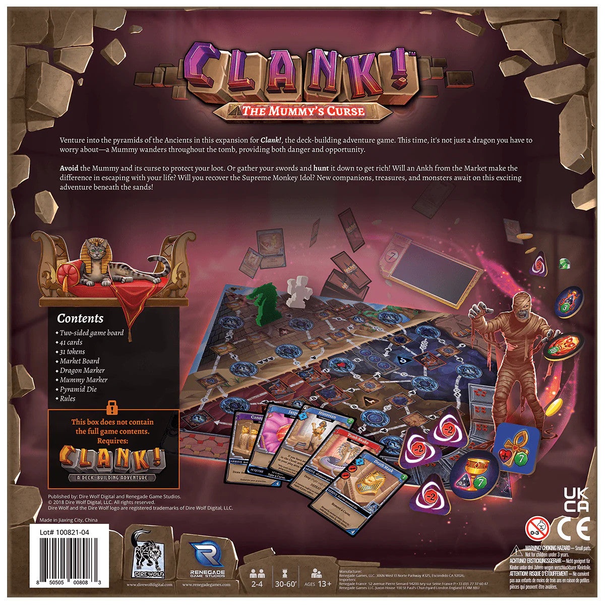 Clank: The Mummy's Curse Expansion