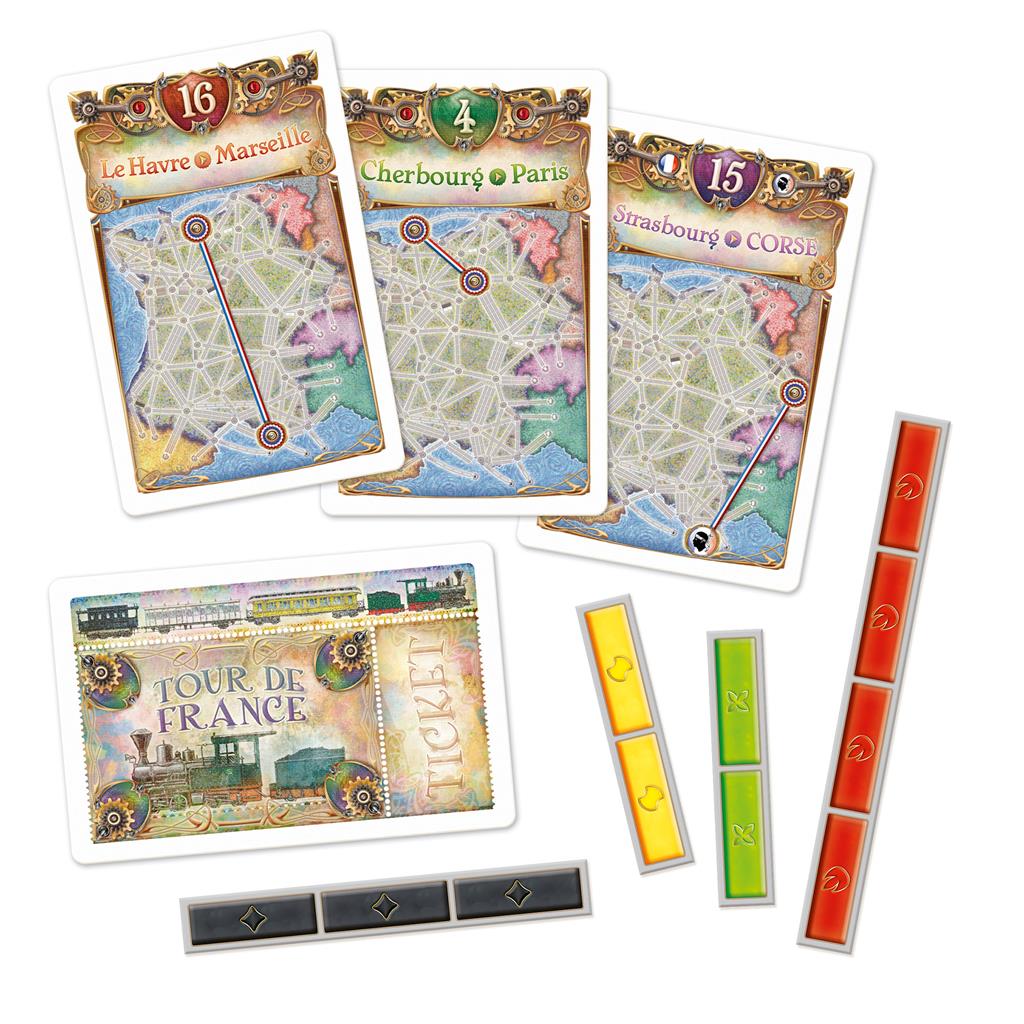 Ticket To Ride: France-Old West Map 6