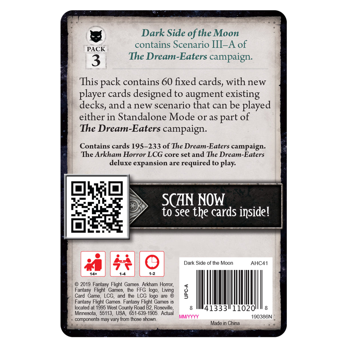 Arkham Horror: TCG - Dark Side of the Moon