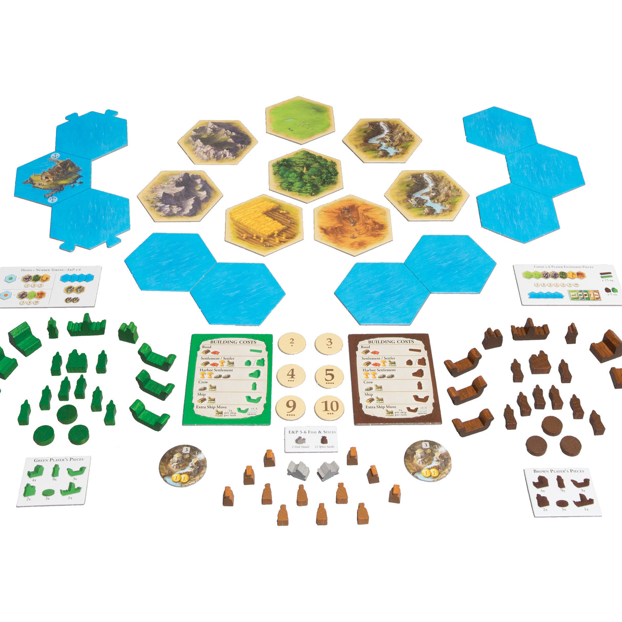 Catan: Extension: Explorers and Pirates 5-6 Player