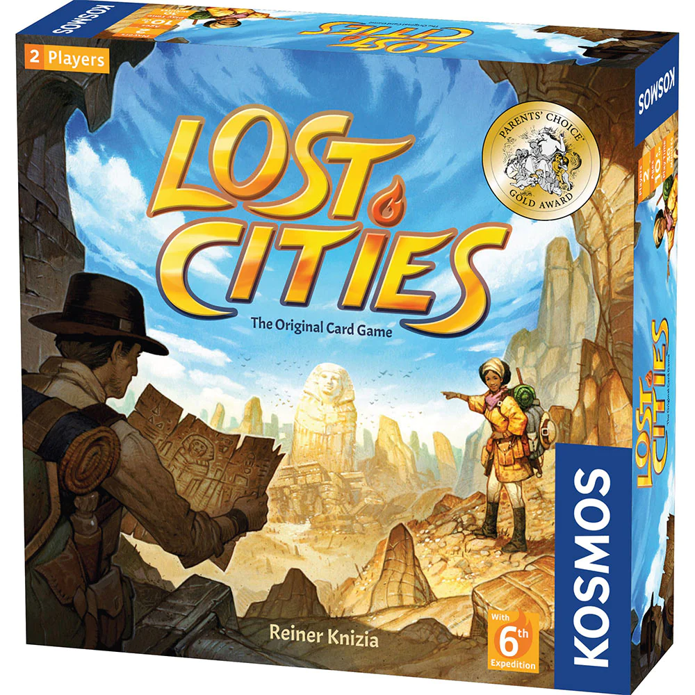 Lost Cities Card Game w/6th Expedition