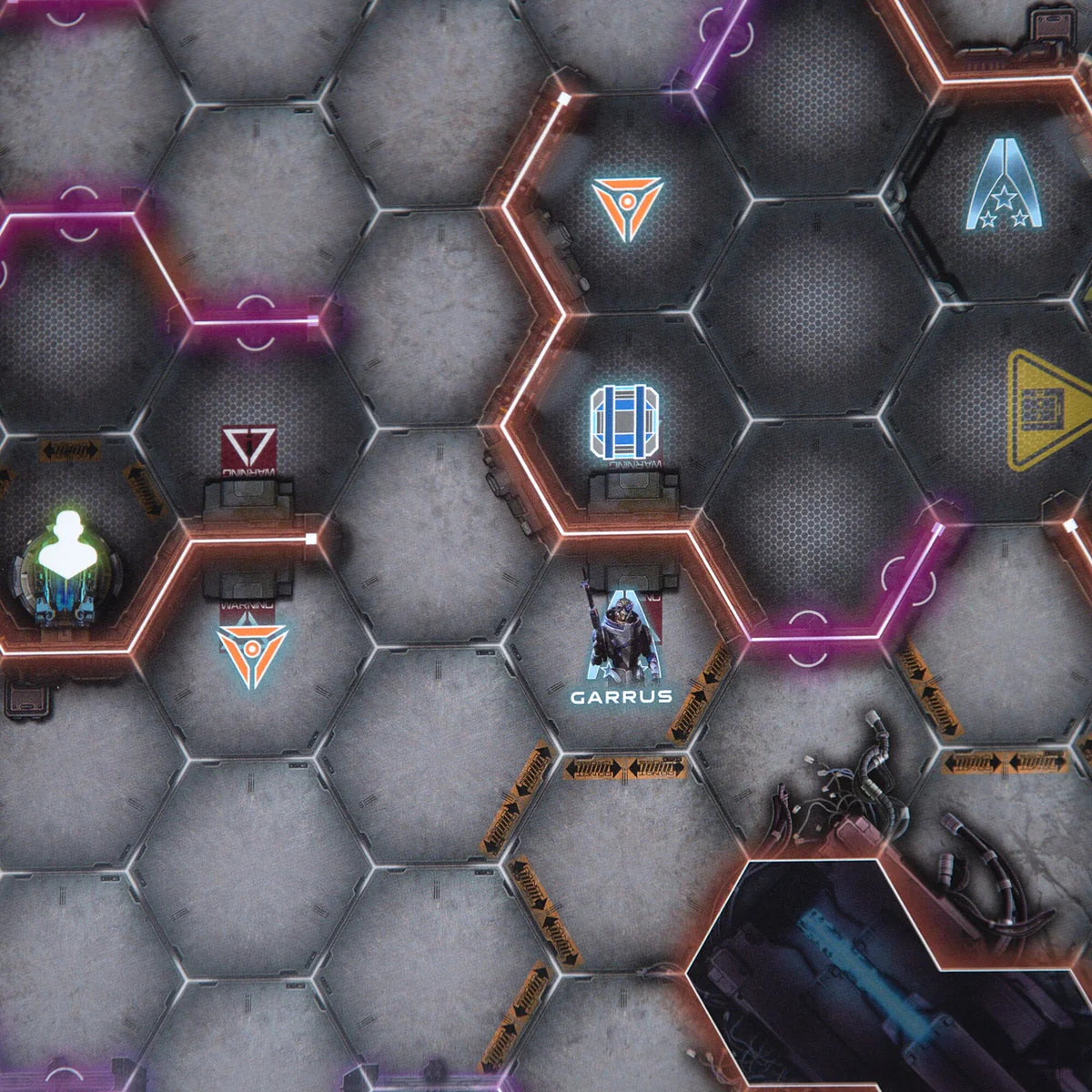 Mass Effect The Board Game Priority Hagalaz character upgrades and special abilities for squad members