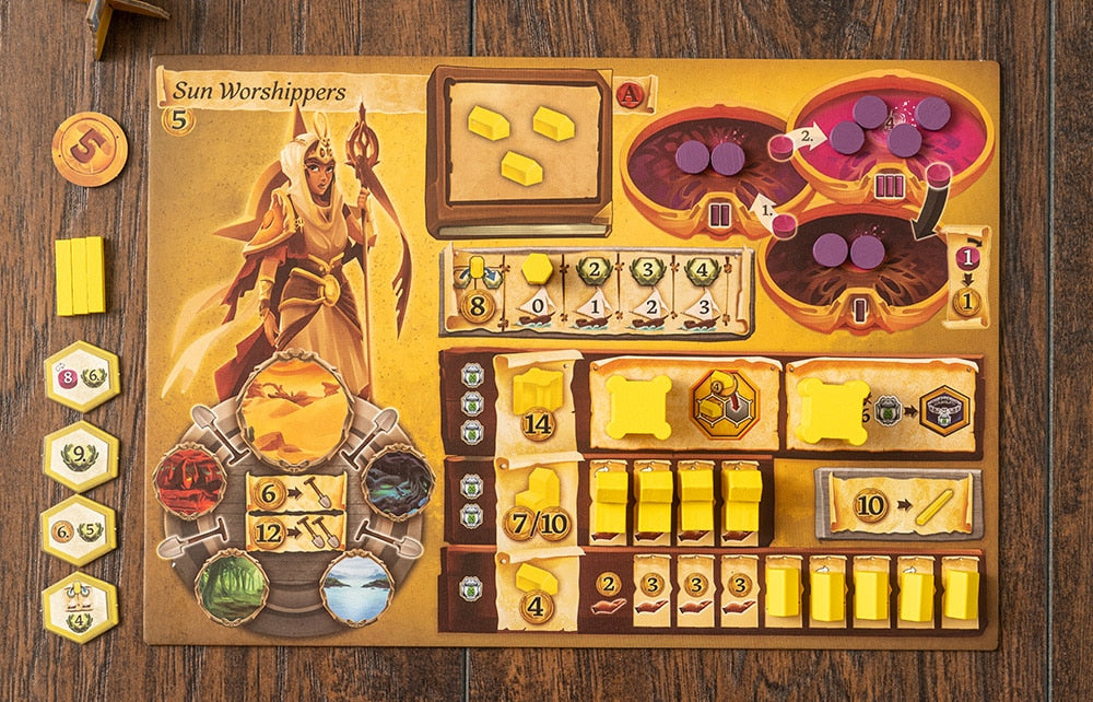 Terra Nova detailed game components