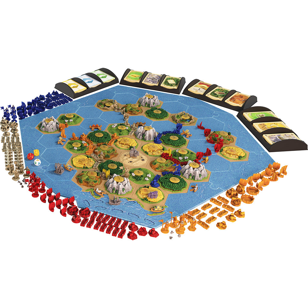 Catan 3d Seafarers + Cities & Knights