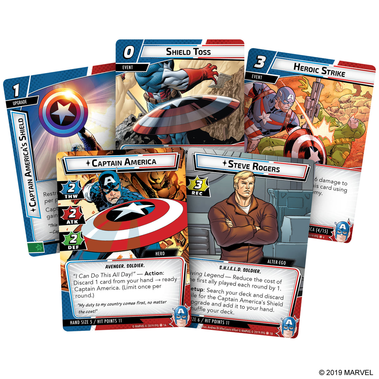 Marvel Champions: The Card Game- Captain America Hero Pack