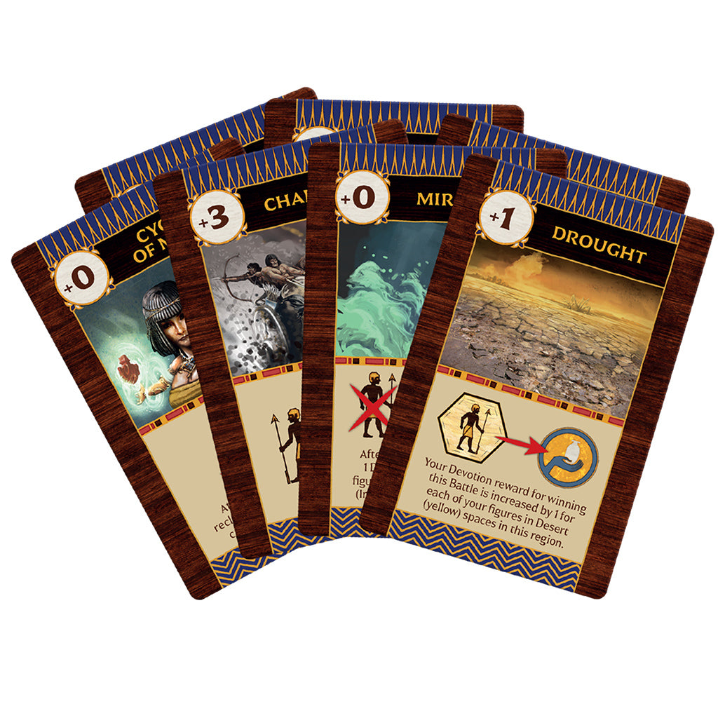 Ankh: Gods of Egypt game cards
