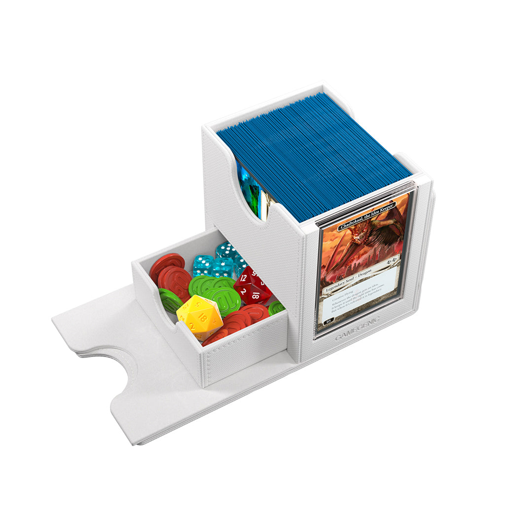 Sidekick PRO 100+ XL Deck Box - White interior compartments