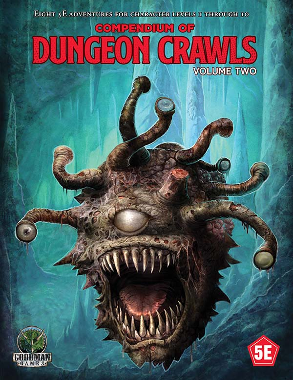 Fifth Edition Fantasy: Compendium of Dungeon Crawls Volume 2 RPG | Elderwoods