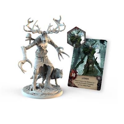The Witcher Old World Deluxe Edition game components and miniatures