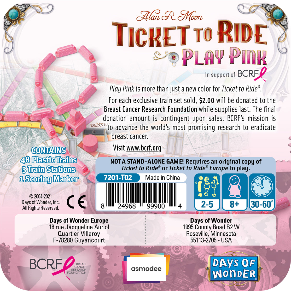 Ticket To Ride: Play Pink