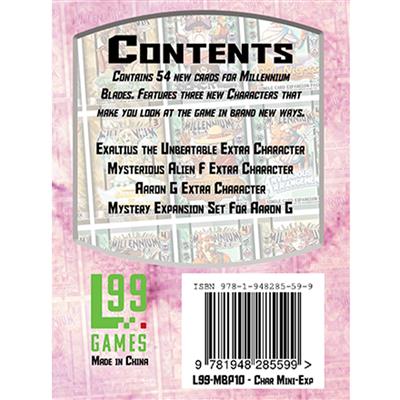 Millennium Blades: Extra Characters Mini-Expansion