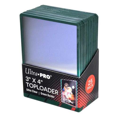 Ultra Pro Toploader 3x4 Green