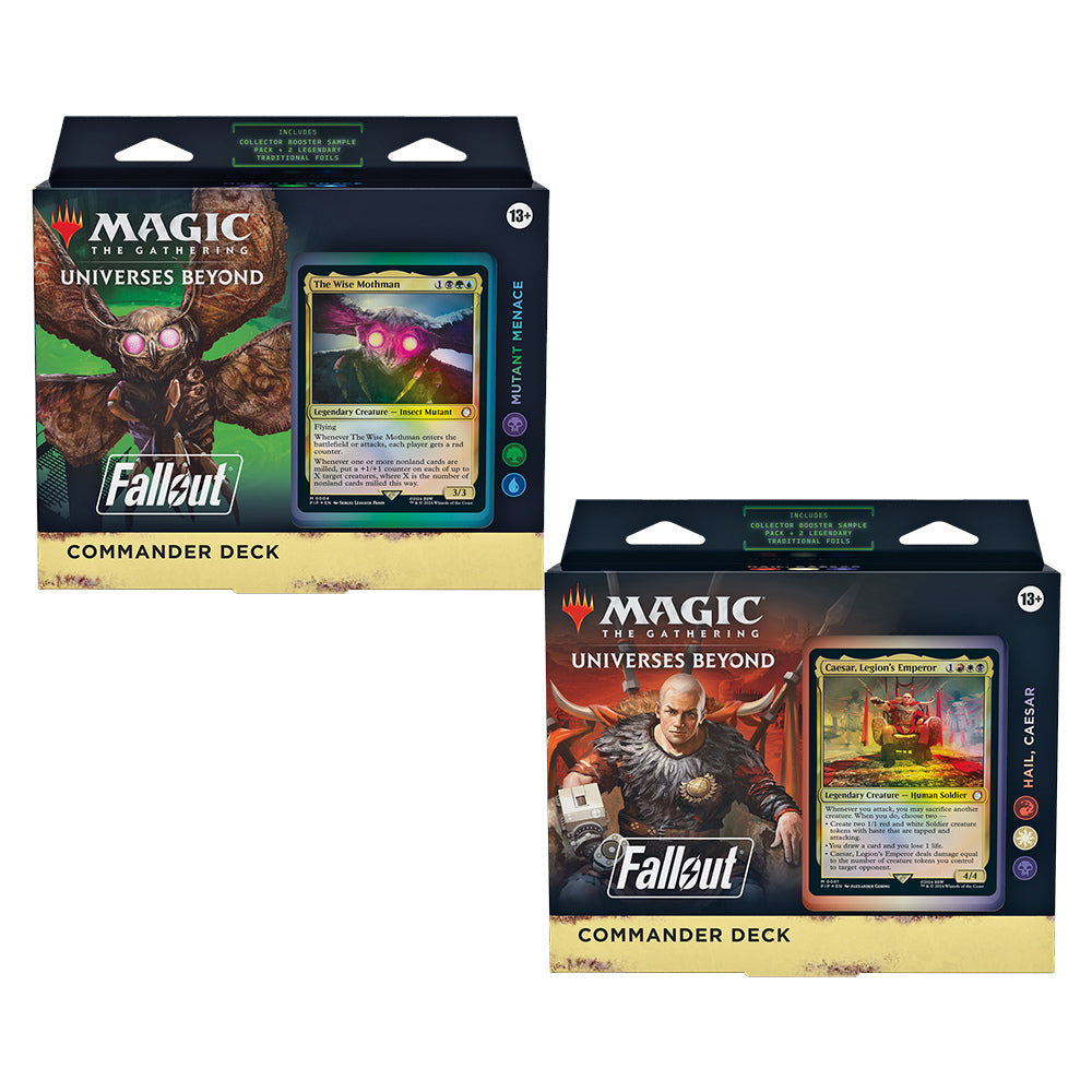 MTG: Fallout Commander Decks