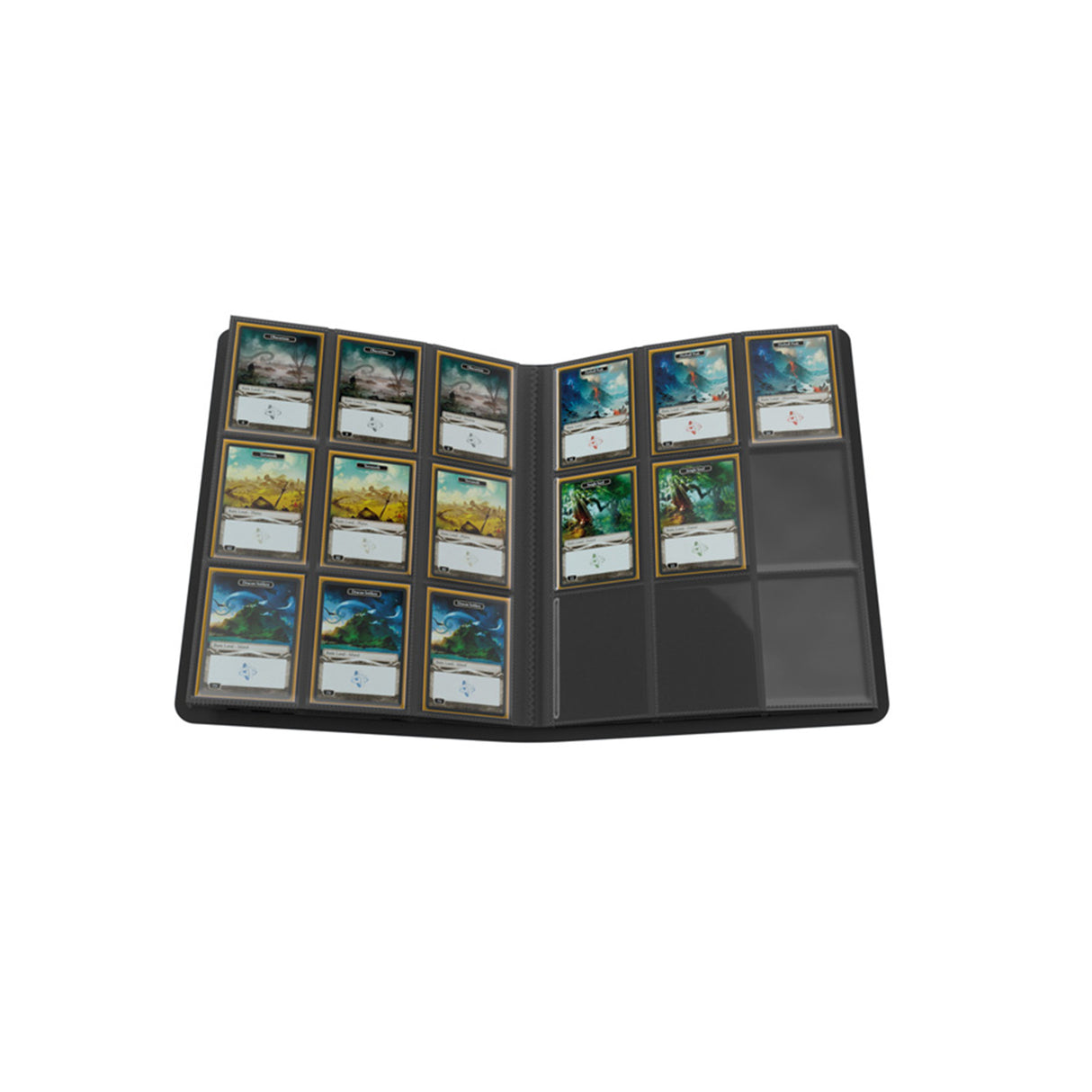 Gamegenic: Casual Album 18-Pocket Black displaying 18-pocket page layout