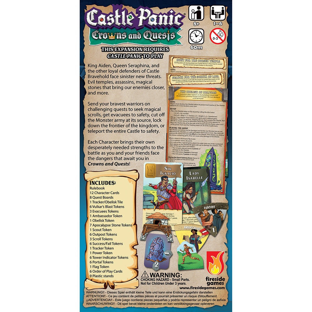 Castle Panic: Crowns and Quests Expansion