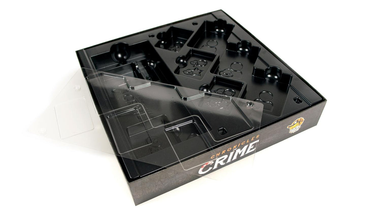 Chronicles of Crime board game gameplay with app integration