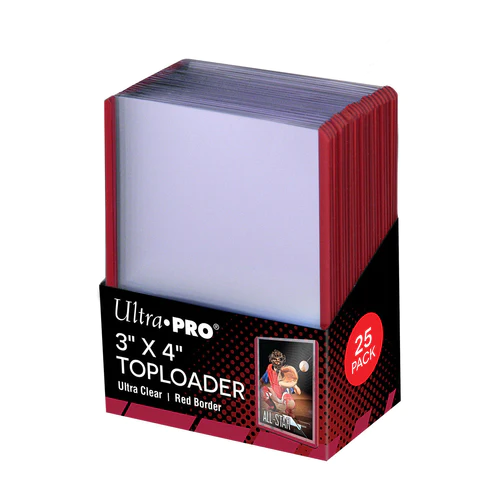 Ultra Pro Toploader 3x4 Red