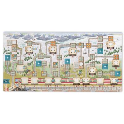 Great Western Trail: Rails to the North board game box cover