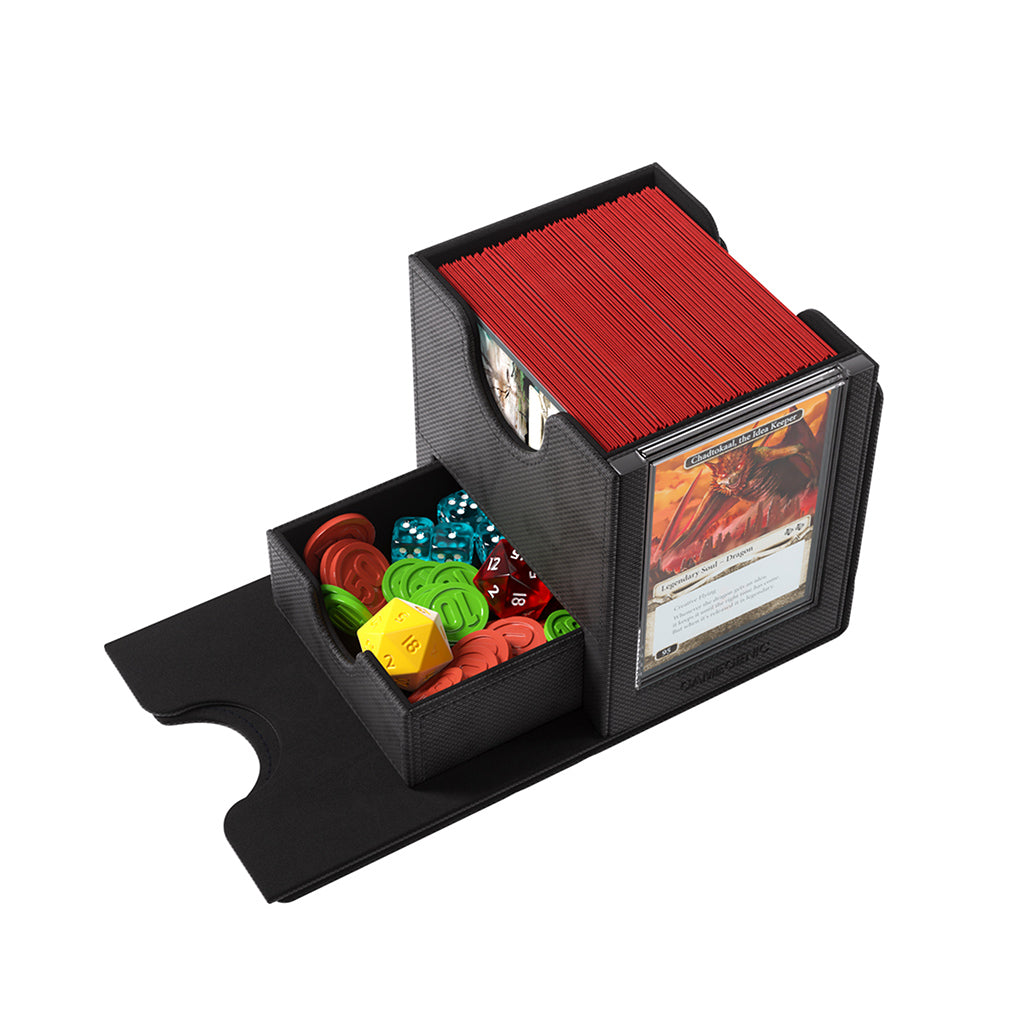 Sidekick PRO 100+ XL Deck Box - Black interior compartments