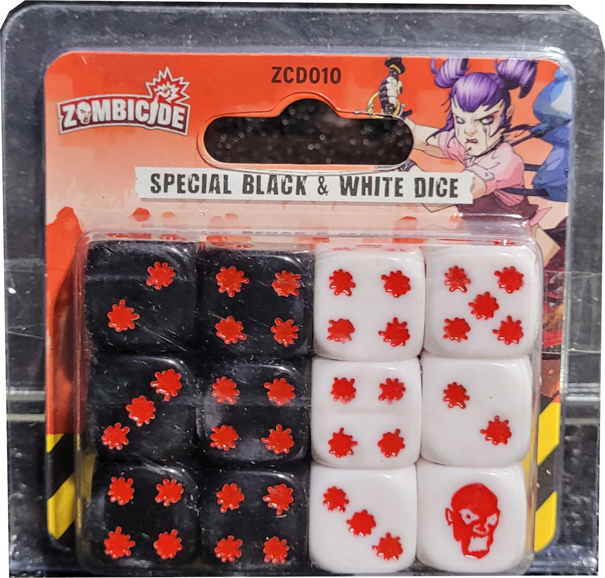 Zombicide: Black & White Dice Pack
