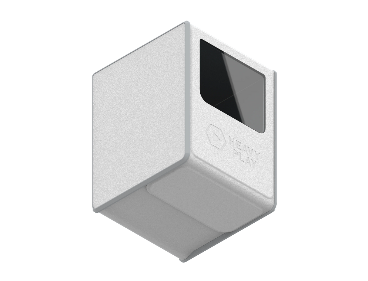 Heavy Play RFG Deckbox MAX 100DS: Cleric White | Elderwoods