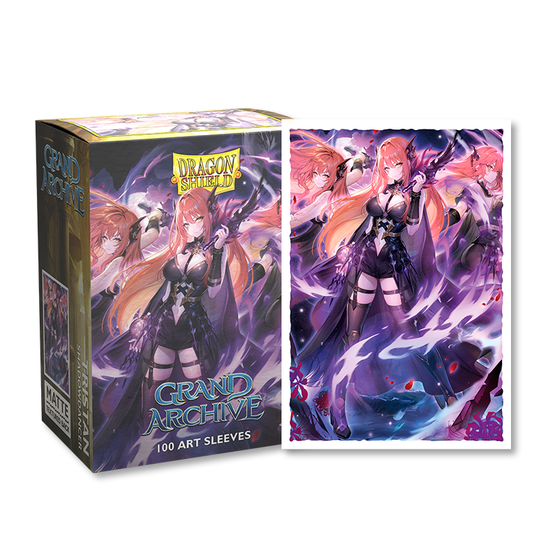 Dragon Shield Sleeves: Standard Matte Art Grand Archive - Tristan, Shadowdancer 100ct