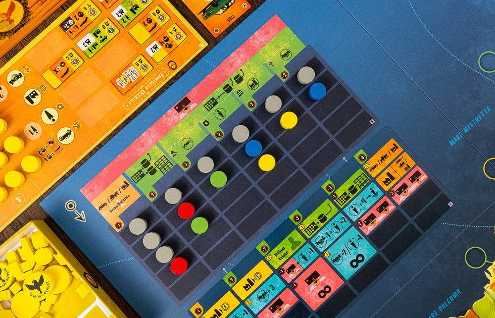 La Famiglia: The Great Mafia War gameplay setup