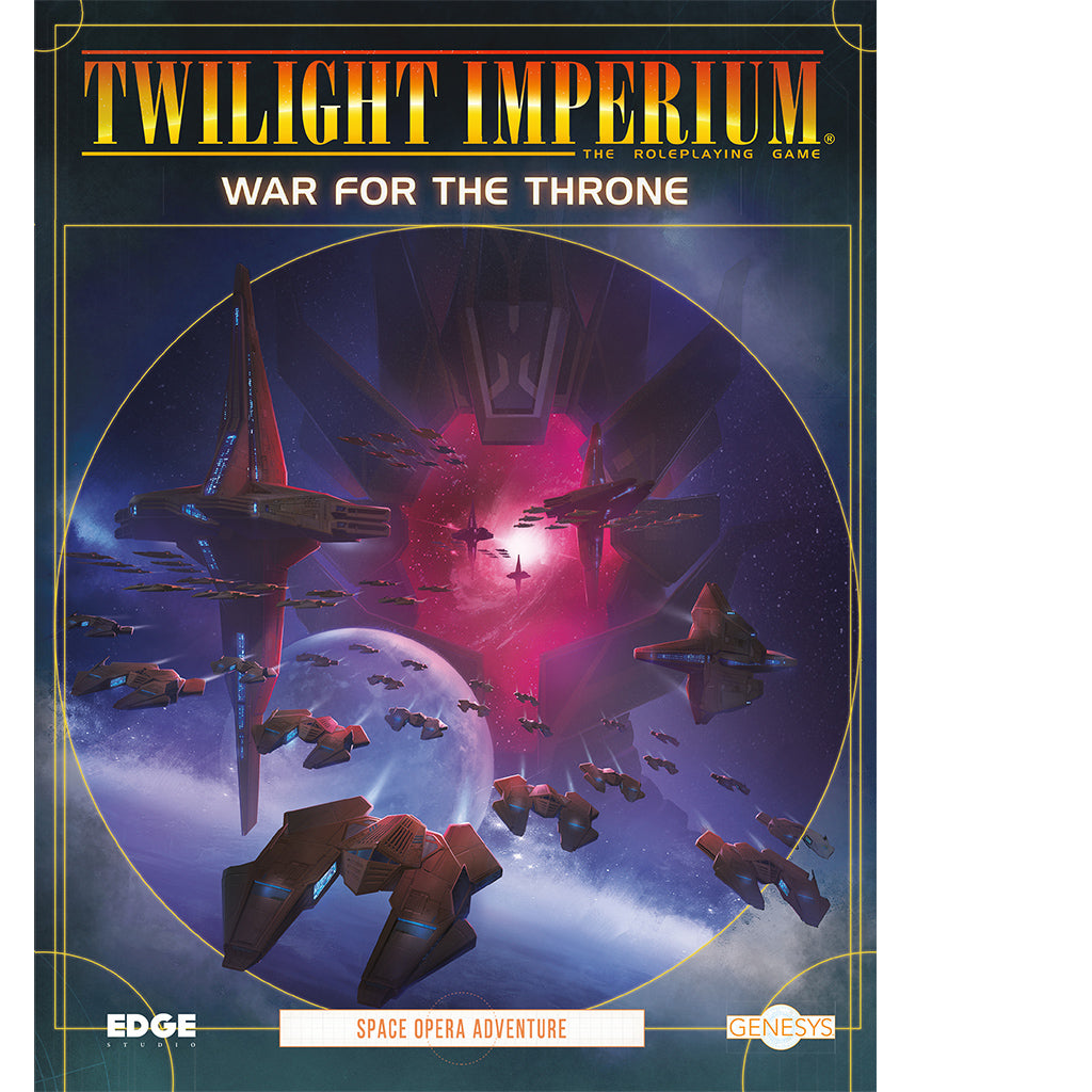 Genesys: Twilight Imperium RPG - War for the Throne RPG space opera adventure