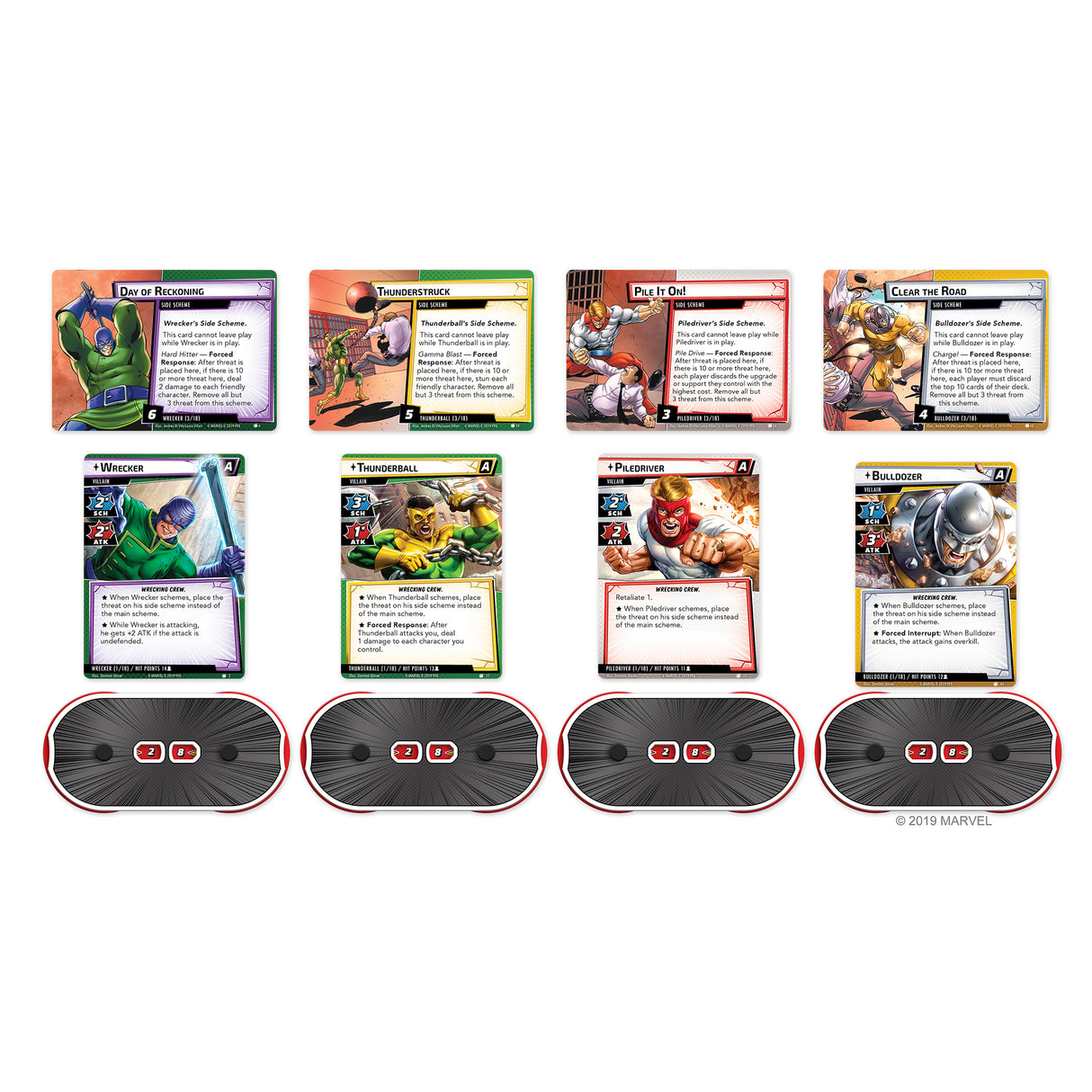 Marvel Champions: The Card Game- The Wrecking Crew Scenario Pack