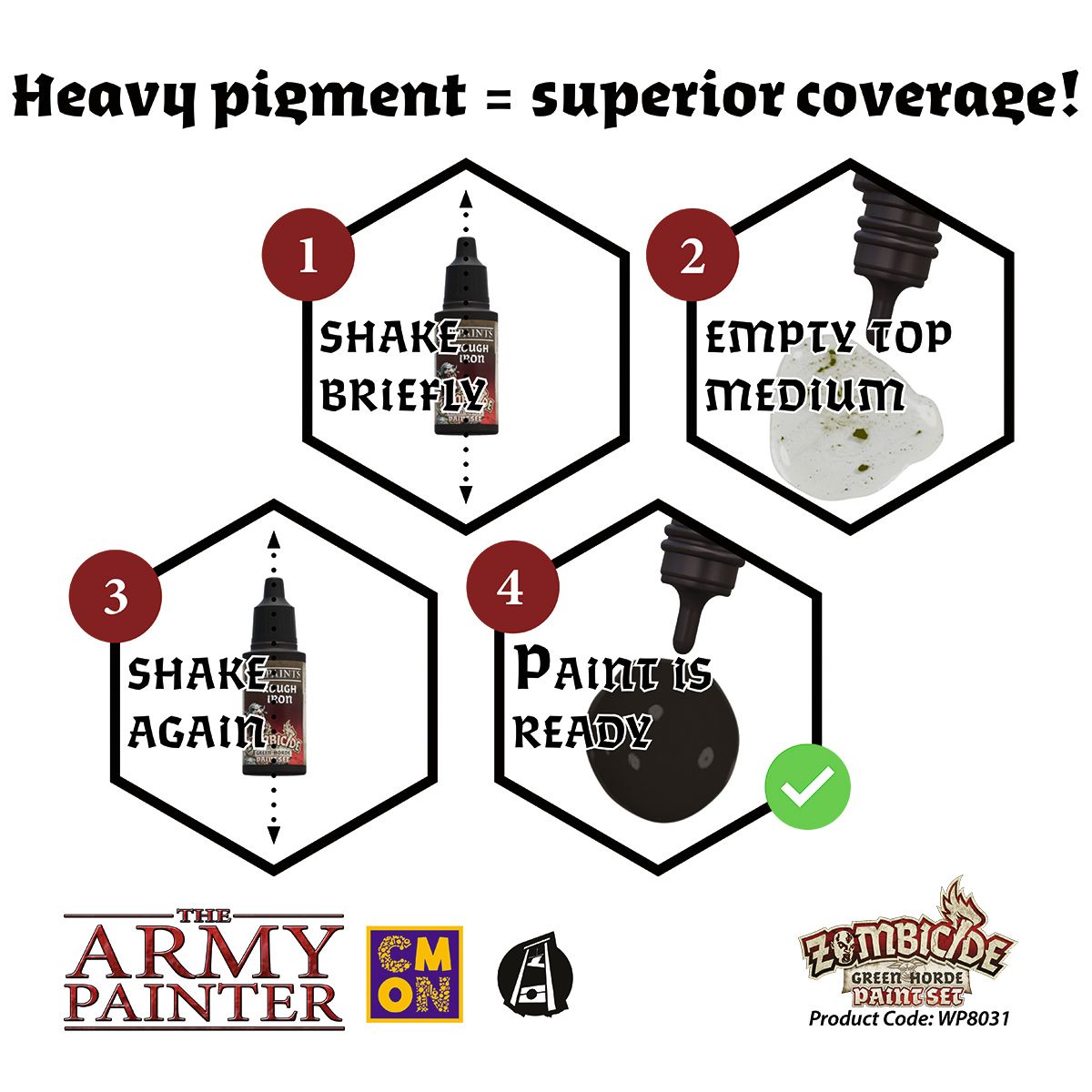 Warpaints: Green Horde Paint Set