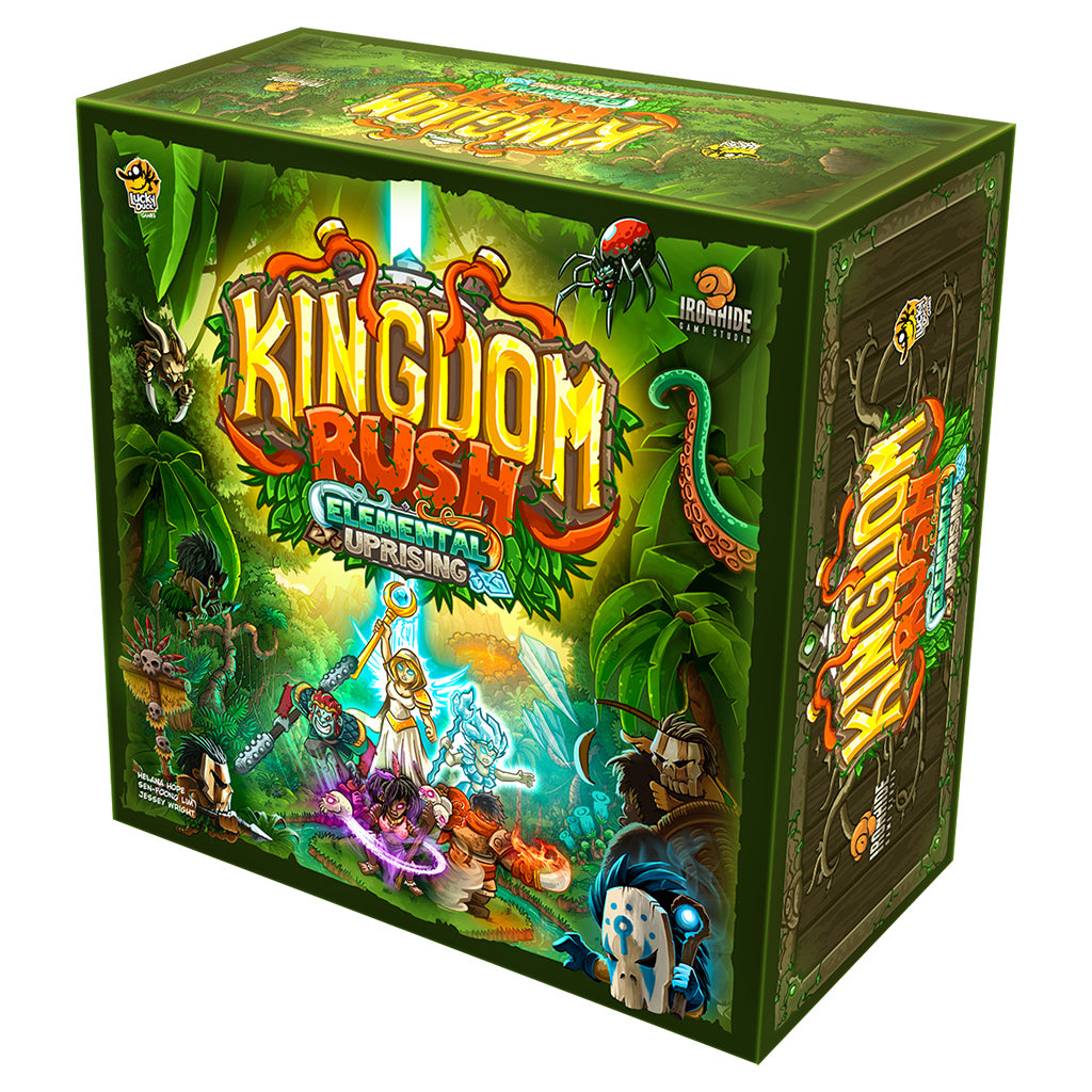 Kingdom Rush: Elemental Uprising board game | Elderwoods