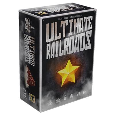 Ultimate Railroads board game box | Elderwoods