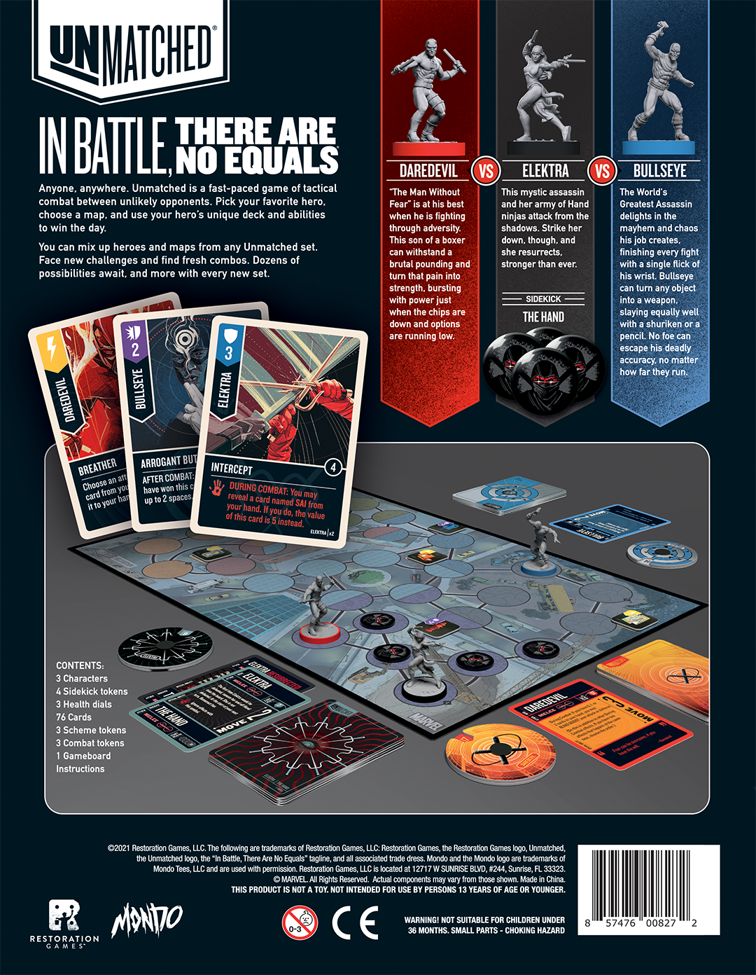 Unmatched: Hells Kitchen strategic hero battles